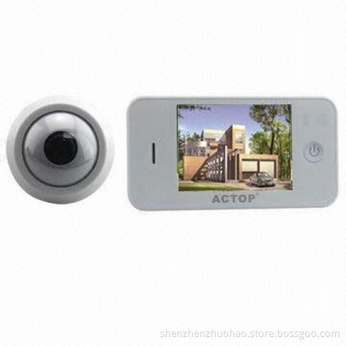 Door Eye Viewer with 3.5-inch TFT Color Display, 300,000 Pixels Camera Sensor
